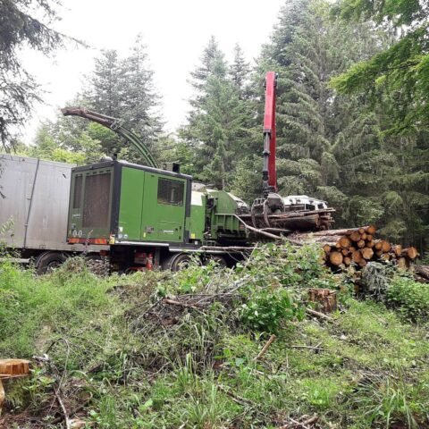 Towable Wood Chipper 150mm — illustrative hire catalogue image